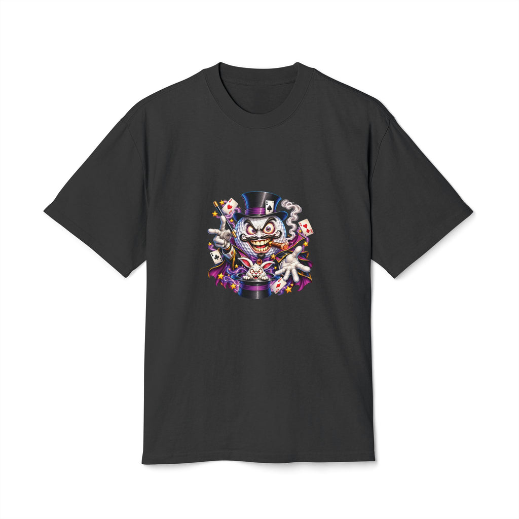 Magician with Rabbit Golf Ball – Golf Madness Heavy Faded T-Shirt