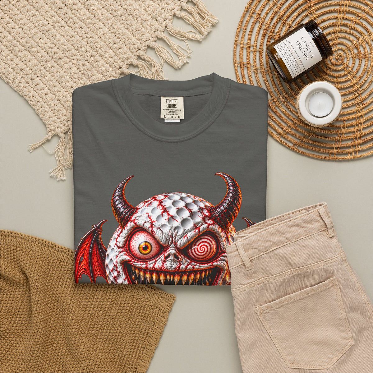 Golf Madness – Demon Golf Ball T-Shirt 👹