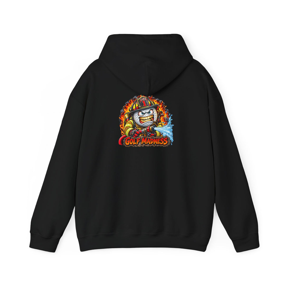 Firefighter Golf Ball – Golf Madness Pullover Hoodie