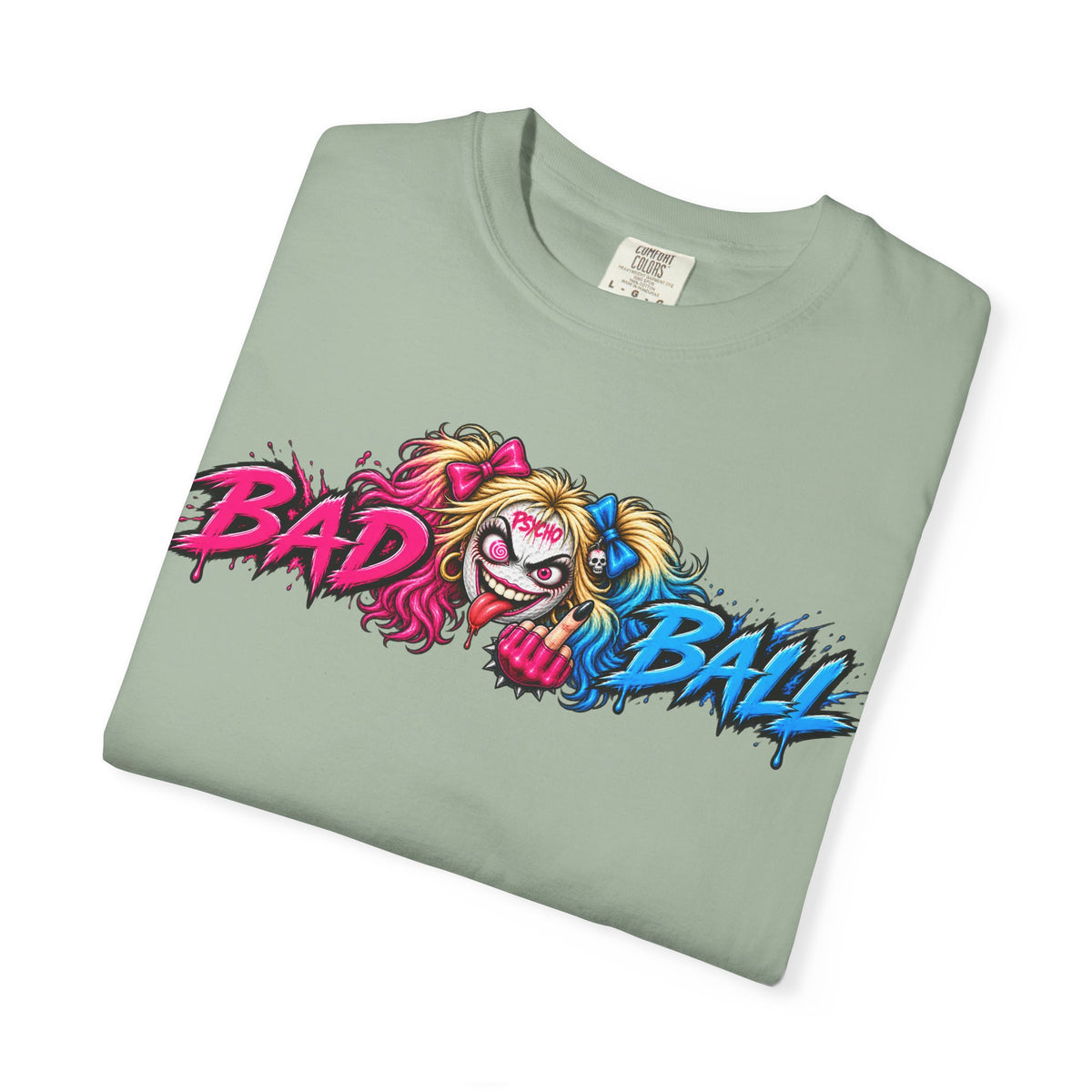 Golf Madness – Psycho Girl Golf Ball T-Shirt
