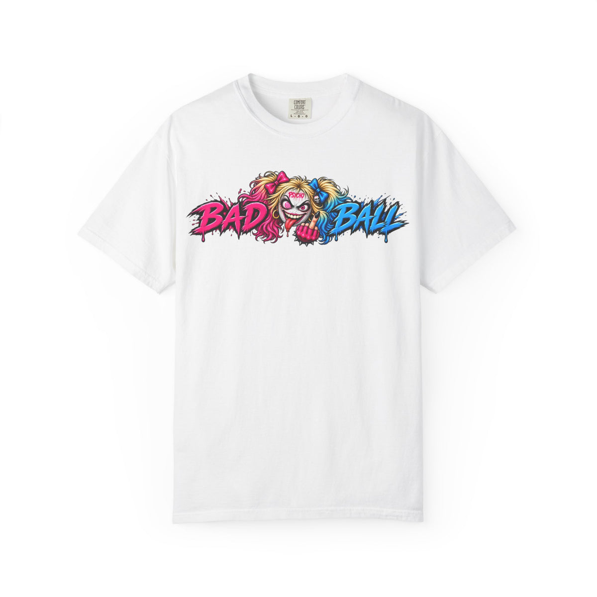 Golf Madness – Psycho Girl Golf Ball T-Shirt