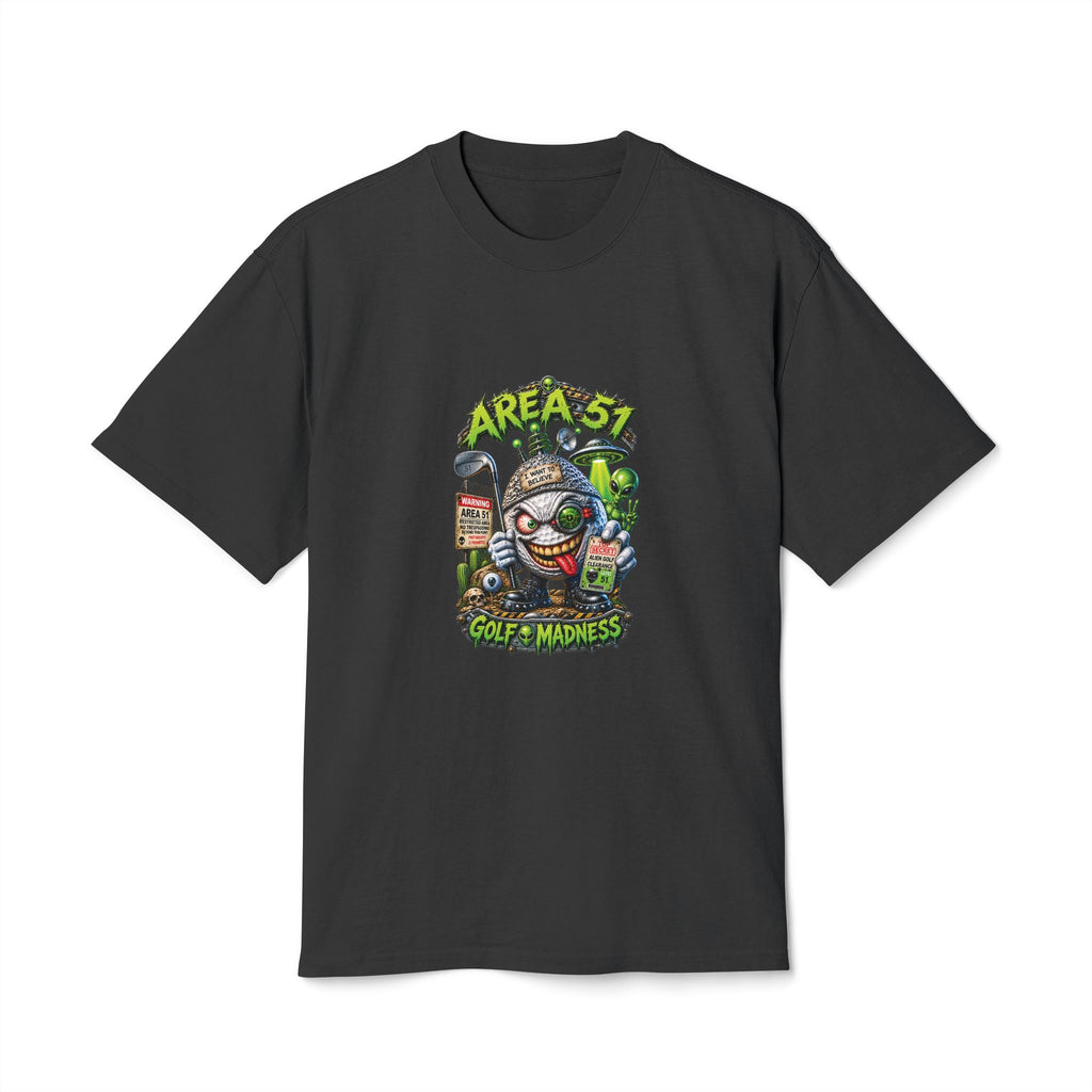 Area 51 Golf Ball – Golf Madness Heavy Faded T-Shirt