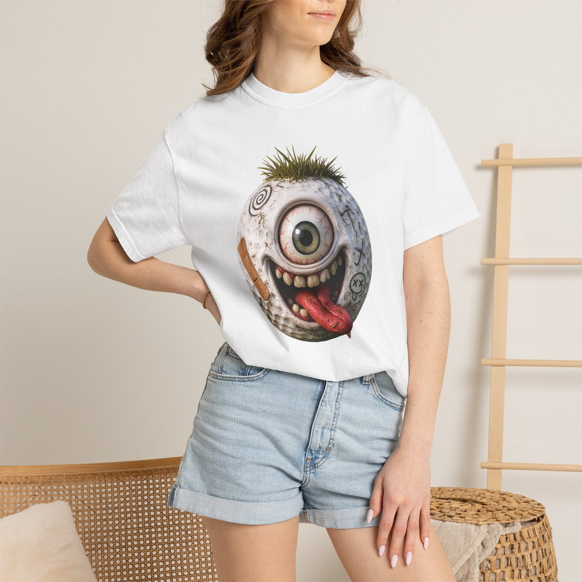 One-Eyed Golf Ball