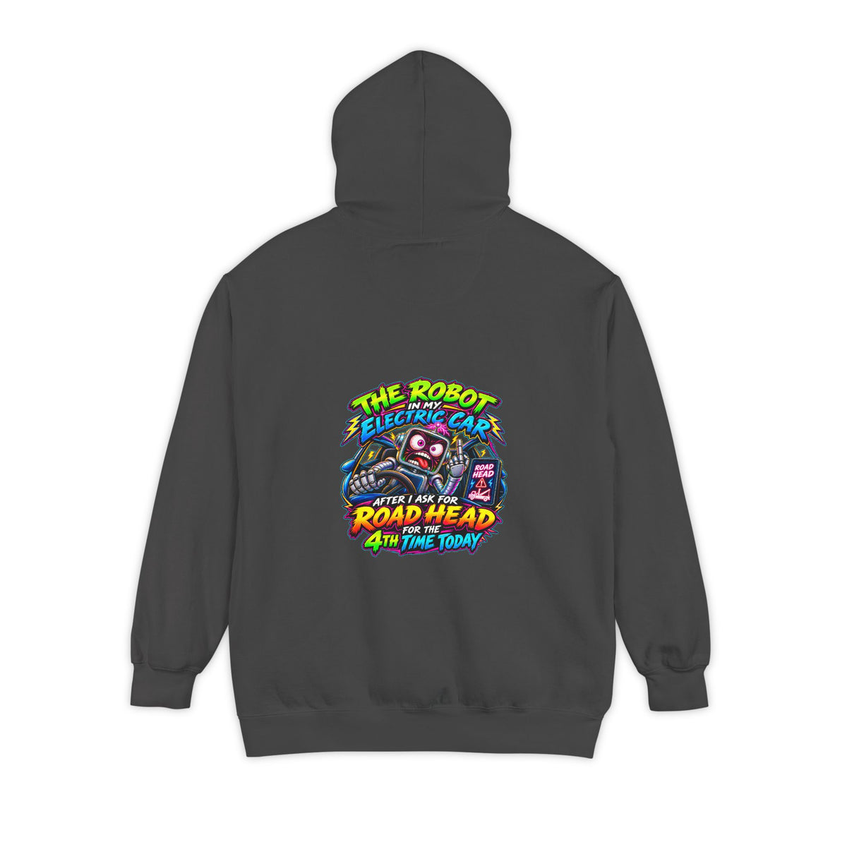 Road Head – Total Madness Garment-Dyed Pullover Hoodie
