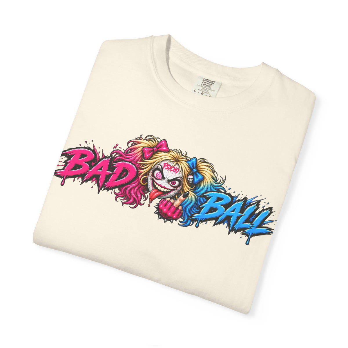 Golf Madness – Psycho Girl Golf Ball T-Shirt