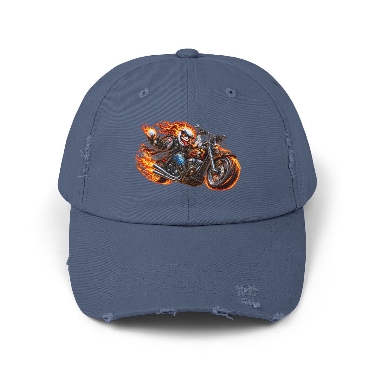 Fire Biker Golf Madness.