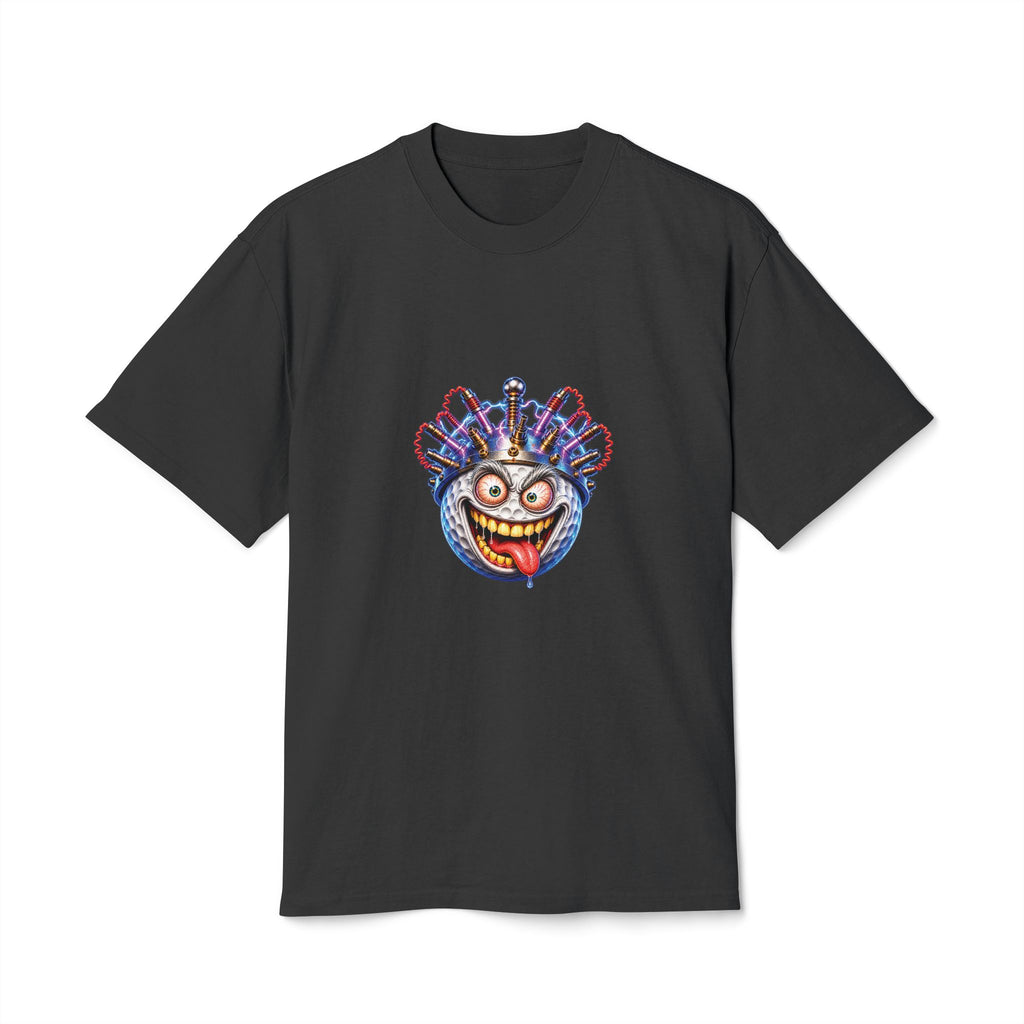 Electrified Golf Ball – Golf Madness Heavy Faded T-Shirt