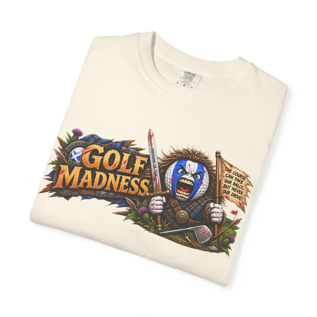 Golf Madness – Highland Warrior Golf Ball Horizontal Edition