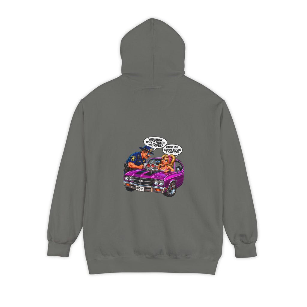 Traffic Stop – Total Madness Garment-Dyed Pullover Hoodie