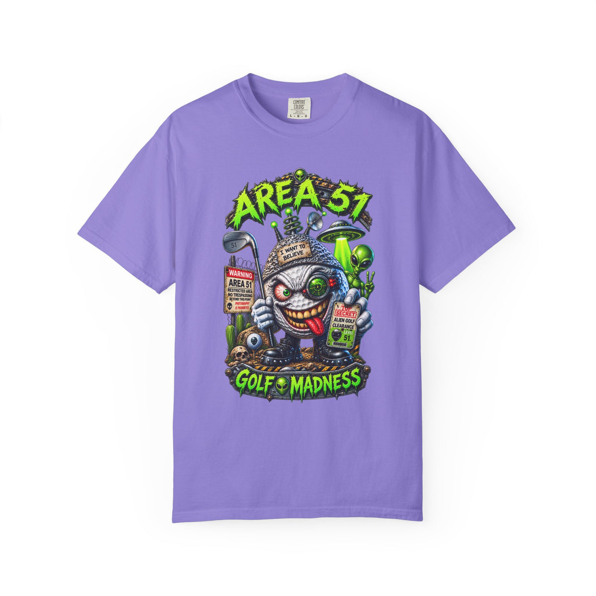 Golf Madness – Area 51 Golf Ball Vertical Edition 👽⛳