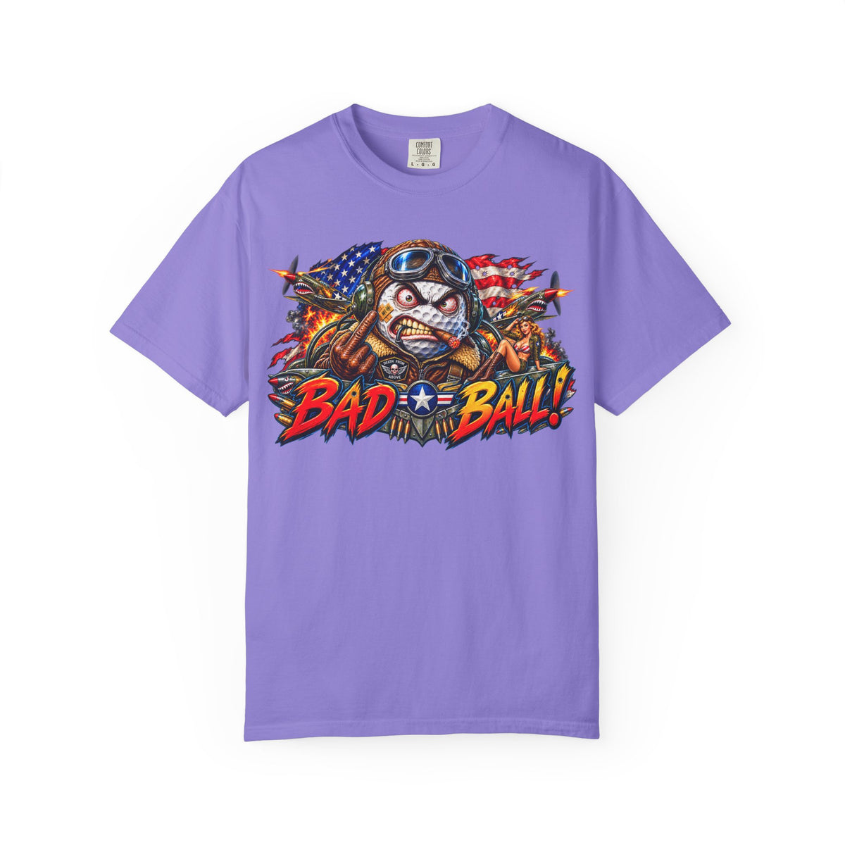 Golf Madness – Air Force Flying Ace Golf Ball T-Shirt