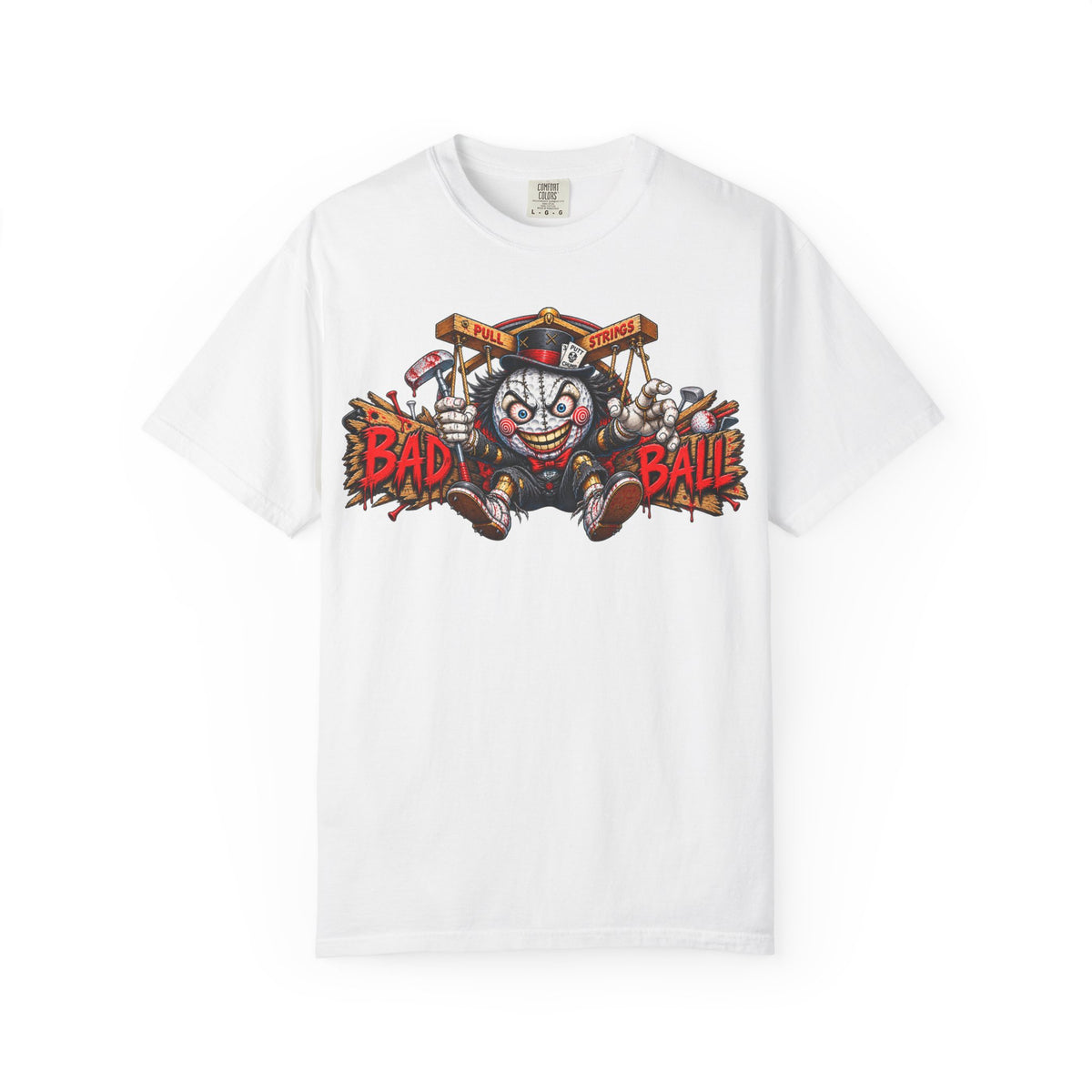 Golf Madness – Psycho Puppet Golf Ball T-Shirt