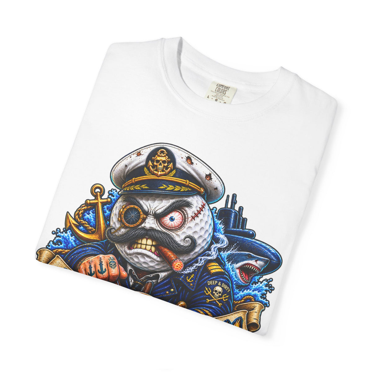 Submarine Captain Golf Ball