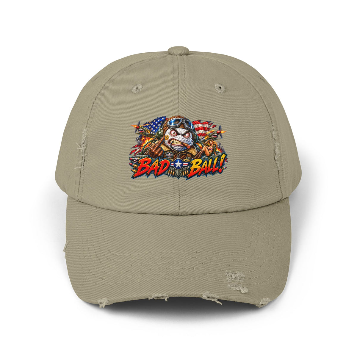 Air Force Flying Ace Golf Ball – Golf Madness Distressed Dad Hat