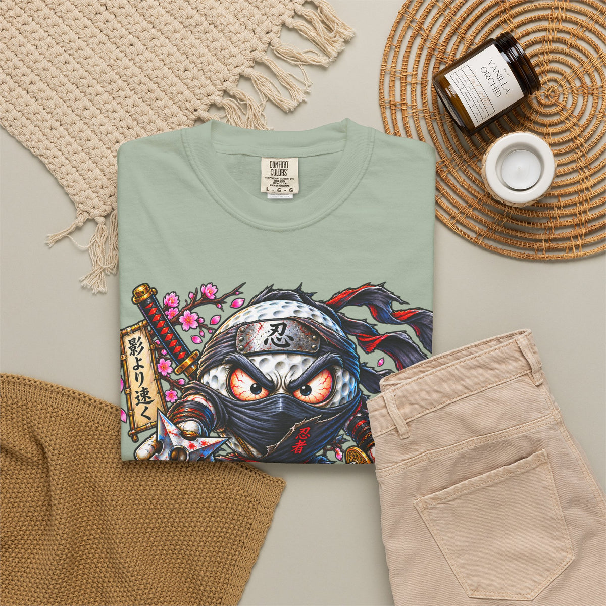 Golf Madness – Shinobi Golf Ball T-Shirt 🥷