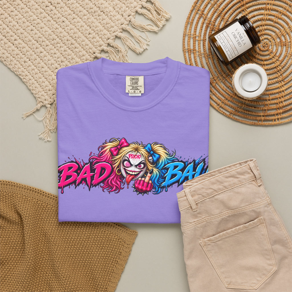 Golf Madness – Psycho Girl Golf Ball T-Shirt
