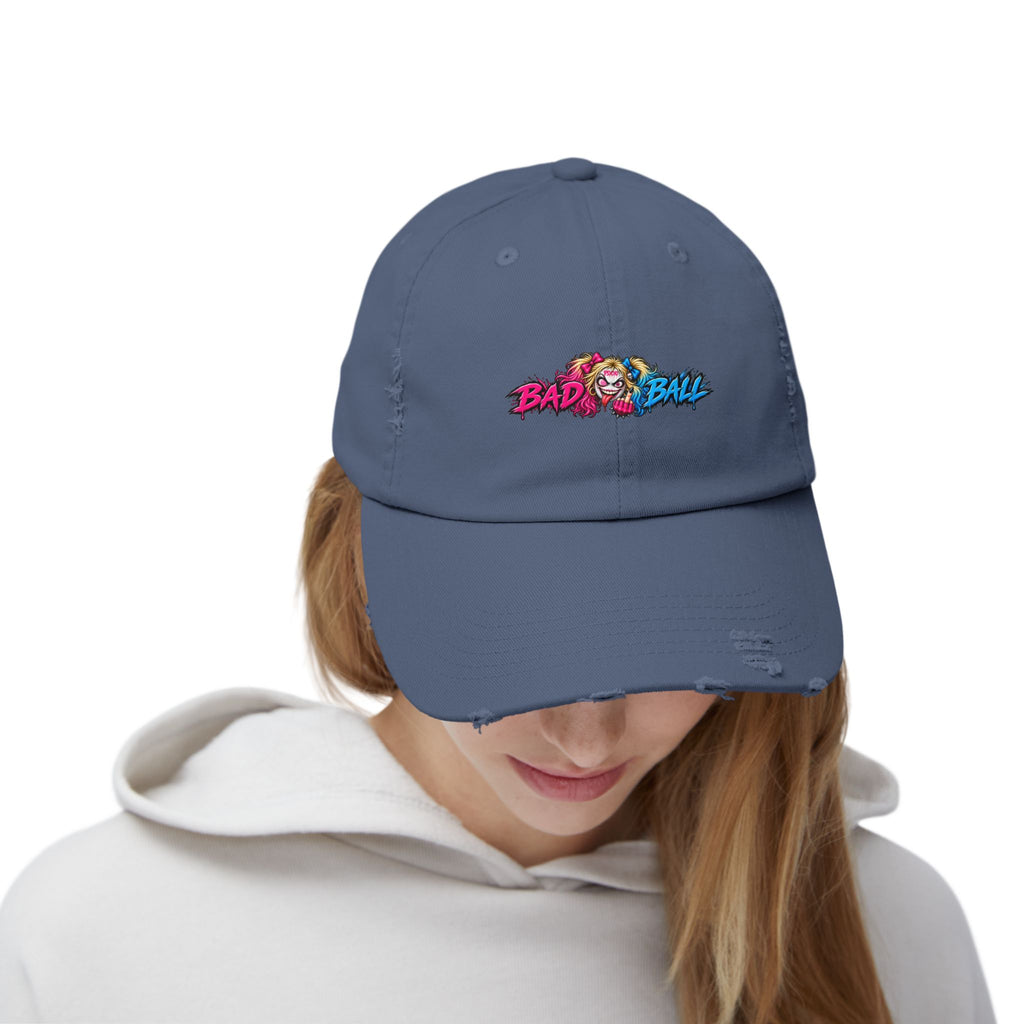 Psycho Girl Golf Ball – Golf Madness Distressed Dad Hat