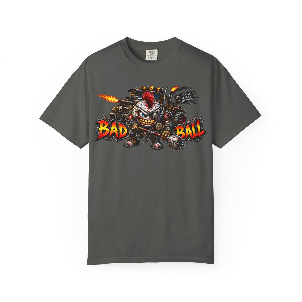 Golf Madness – Wasteland Warrior Golf Ball T-Shirt