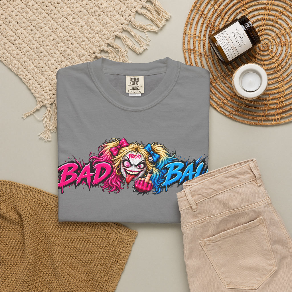 Golf Madness – Psycho Girl Golf Ball T-Shirt