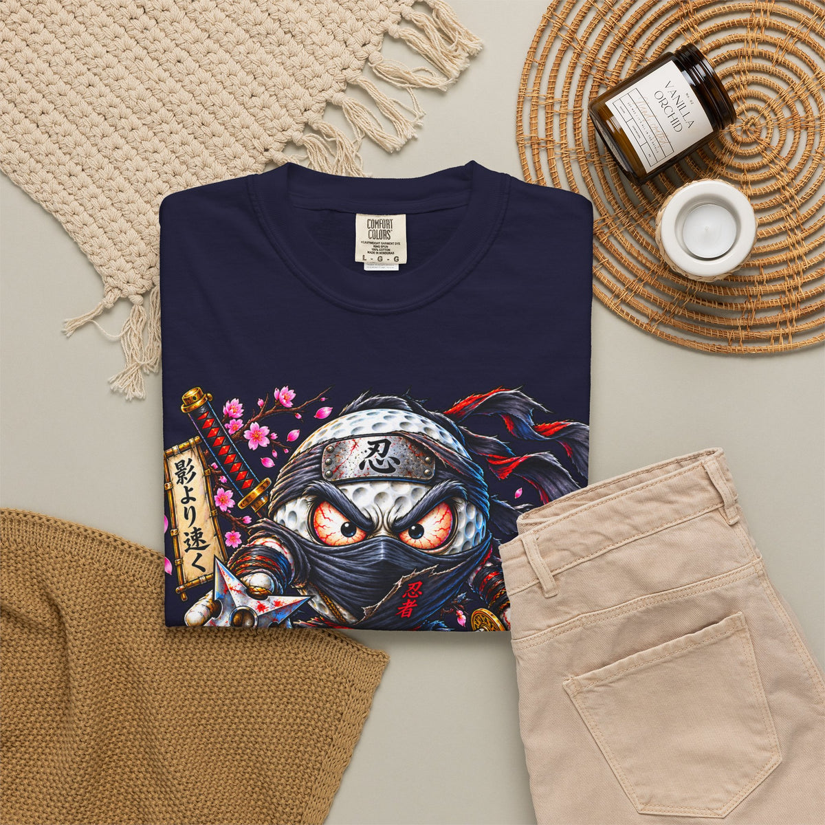 Golf Madness – Shinobi Golf Ball T-Shirt 🥷