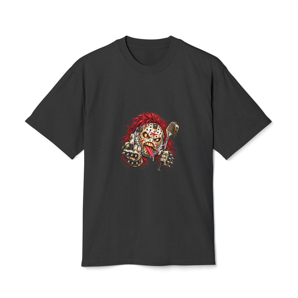 Heavy Metal Rocker Golf Ball #2 – Golf Madness Heavy Faded T-Shirt