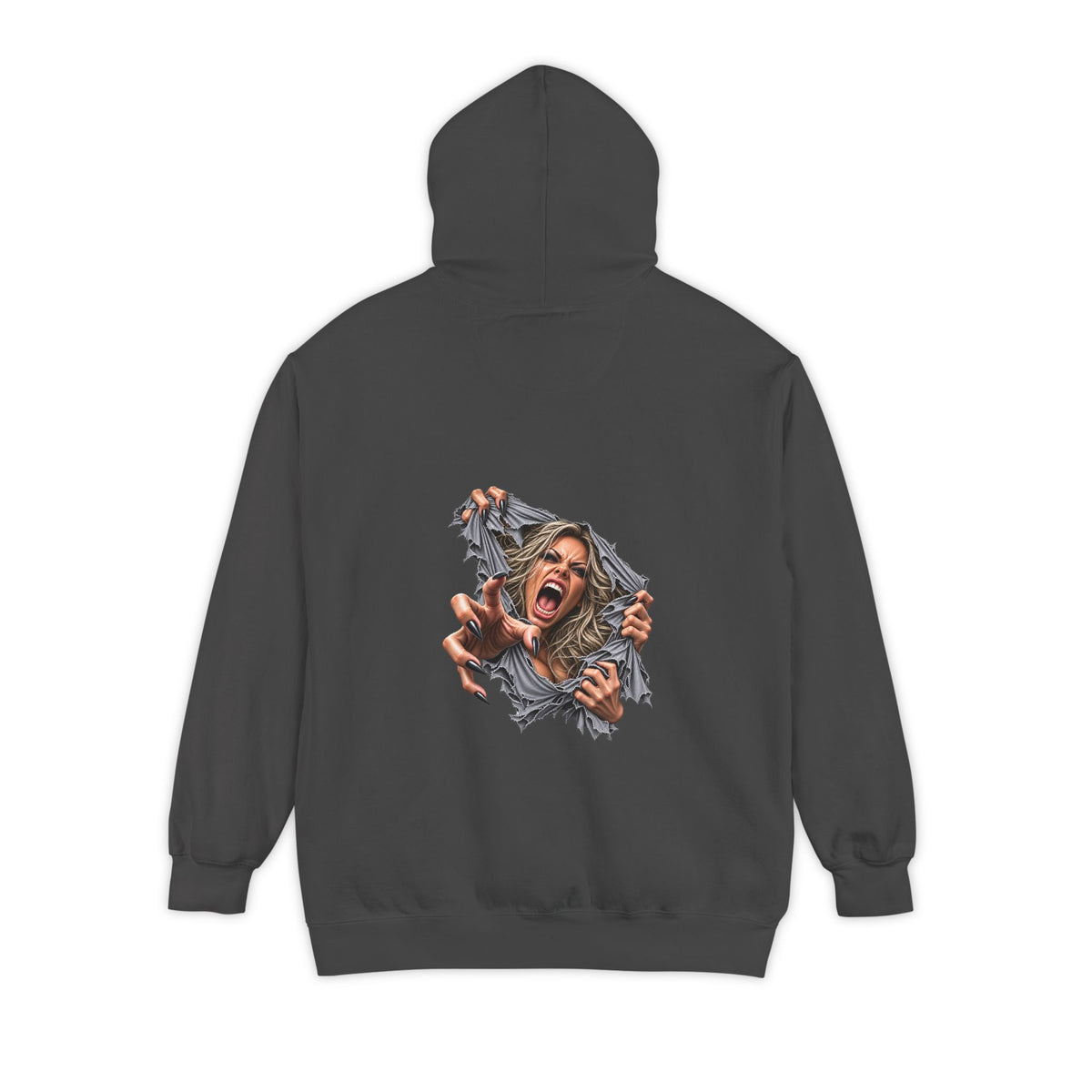 Breaking Through – Total Madness Garment-Dyed Pullover Hoodie
