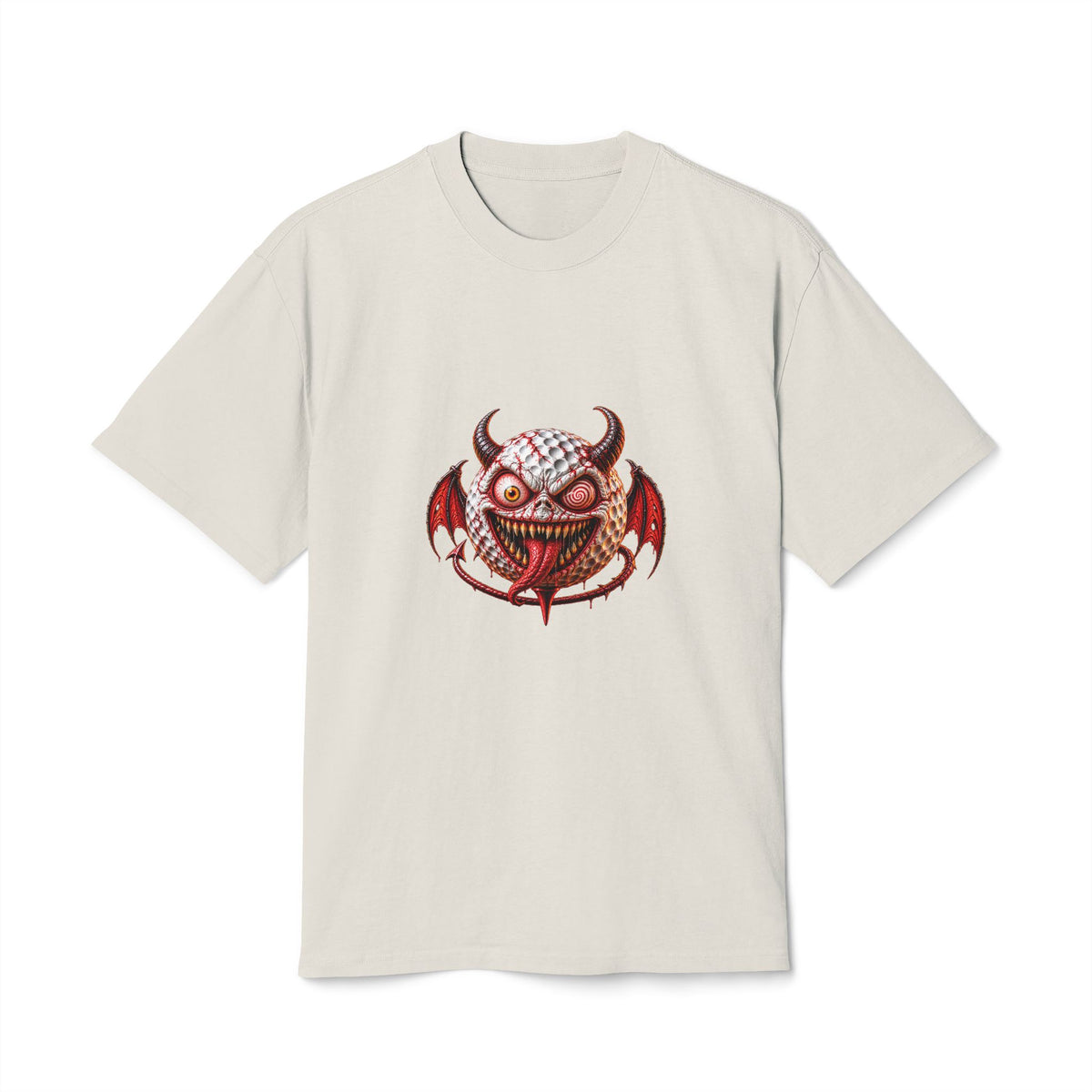 Demon Golf Ball – Golf Madness Heavy Faded T-Shirt