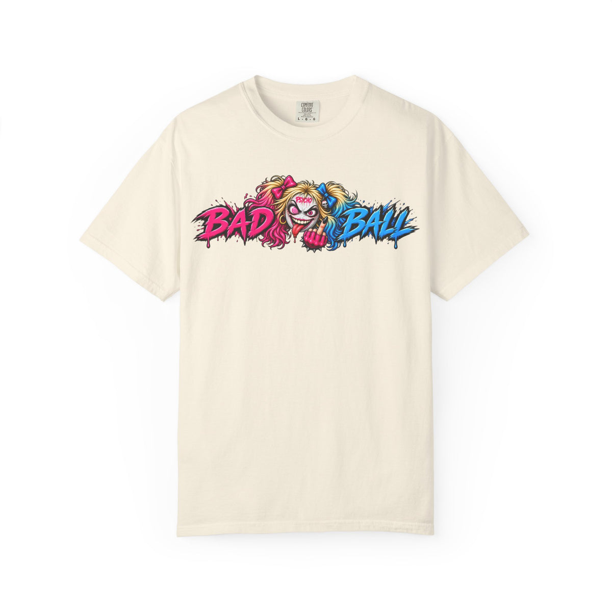 Golf Madness – Psycho Girl Golf Ball T-Shirt