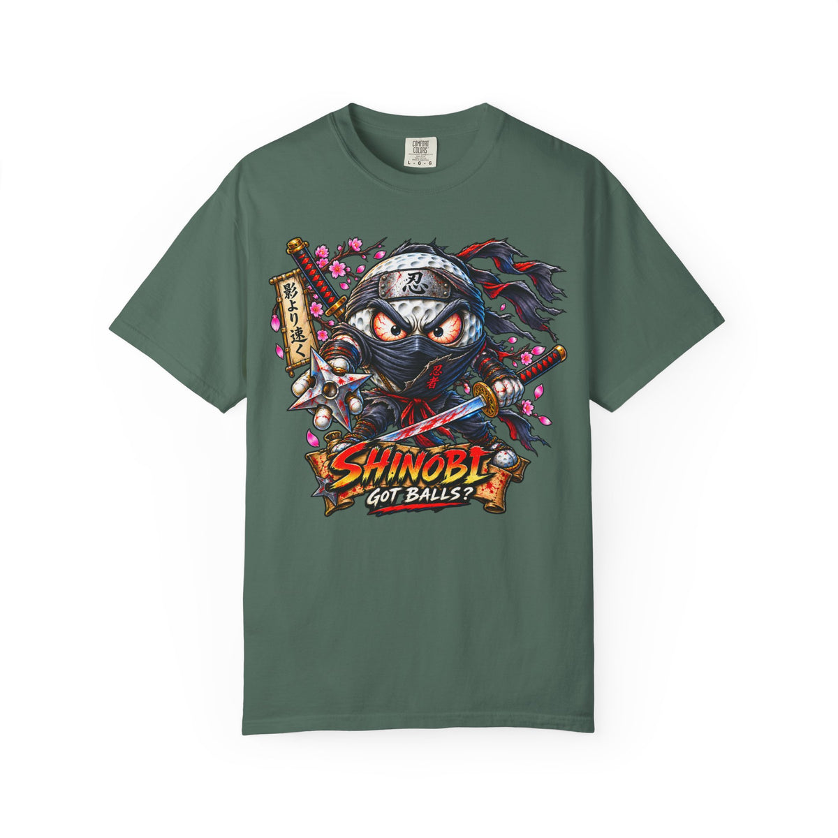 Golf Madness – Shinobi Golf Ball T-Shirt 🥷