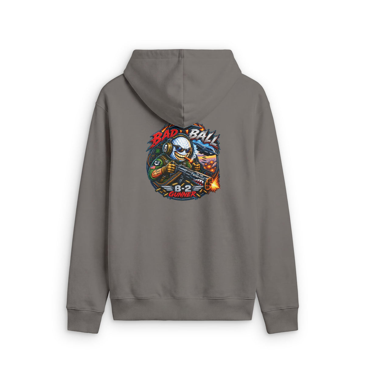 B-2 Bomber Gunner Golf Ball – Golf Madness Faded Zip Hoodie