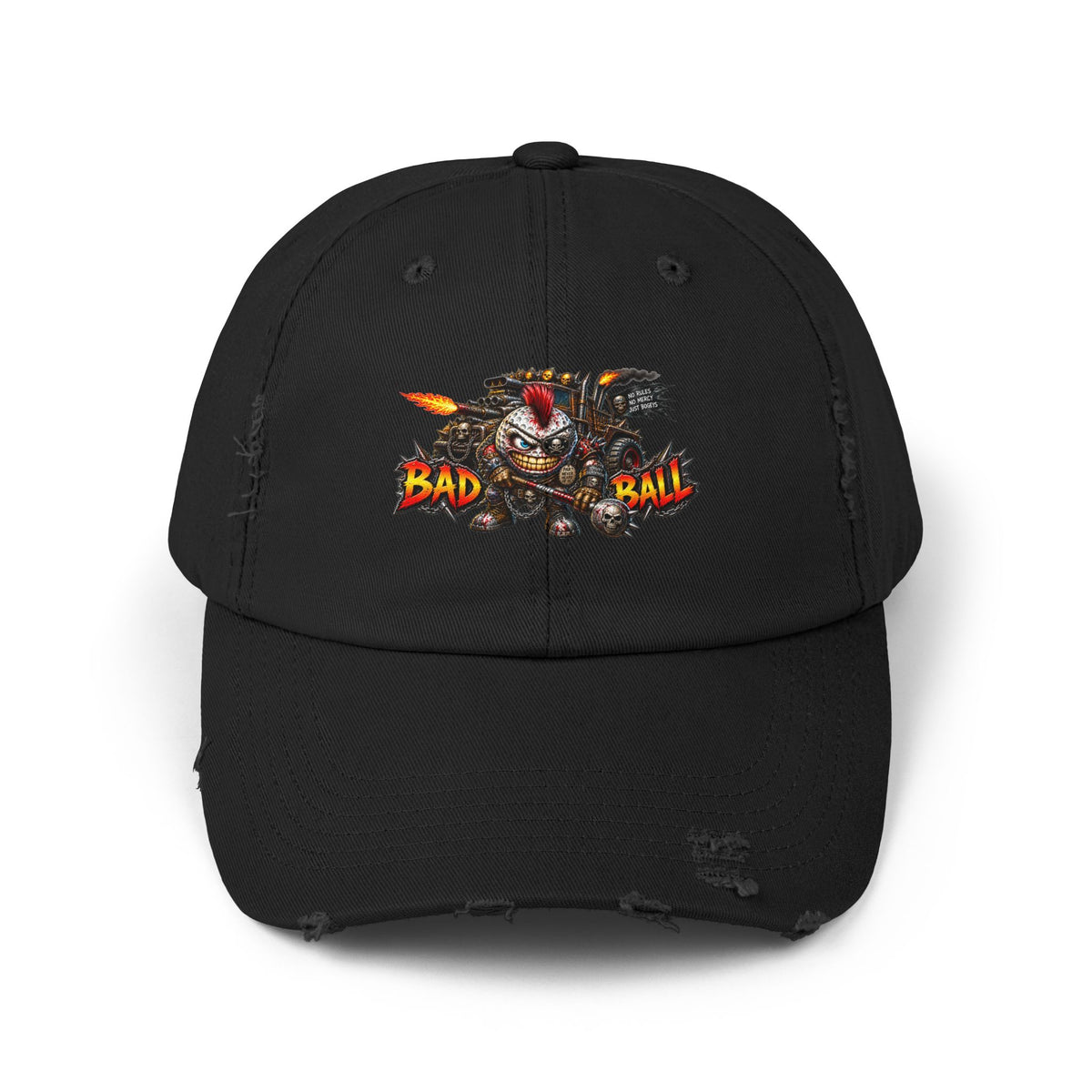 Wasteland Warrior Golf Ball – Golf Madness Distressed Dad Hat