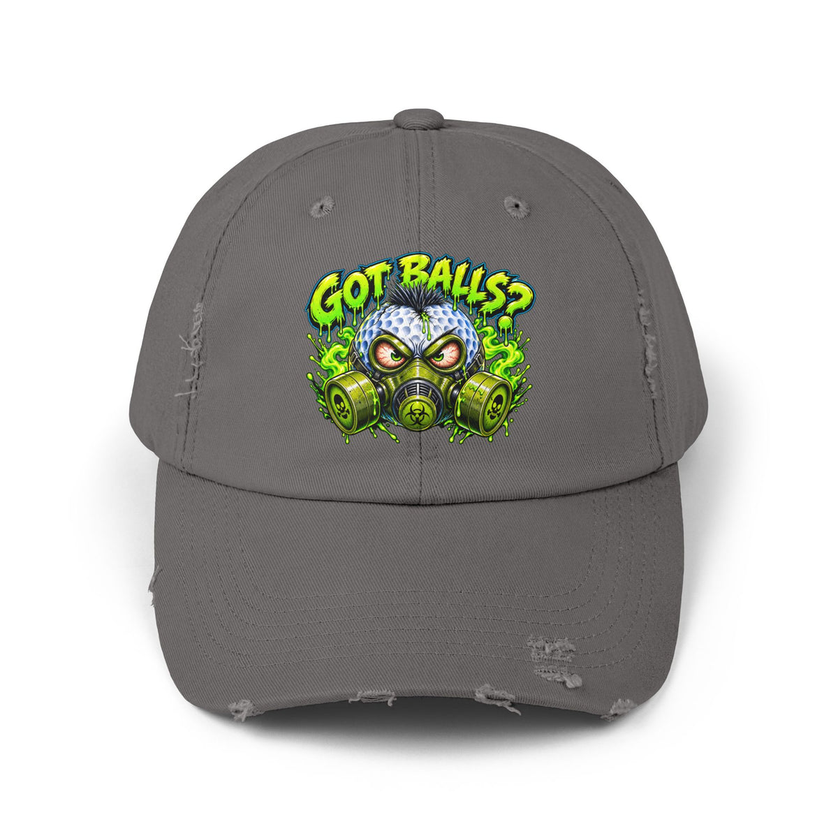 Gas Mask Golf Ball Golf Madness.