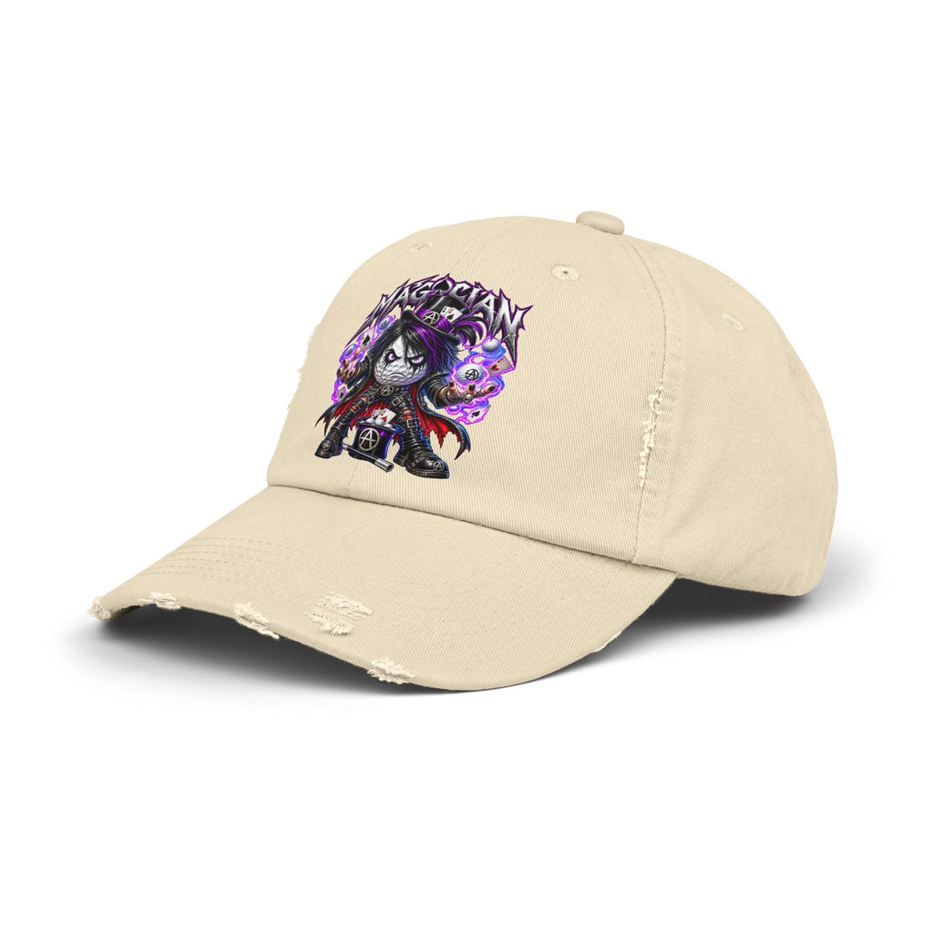 Dark Illusionist Golf Ball – Golf Madness Distressed Dad Hat