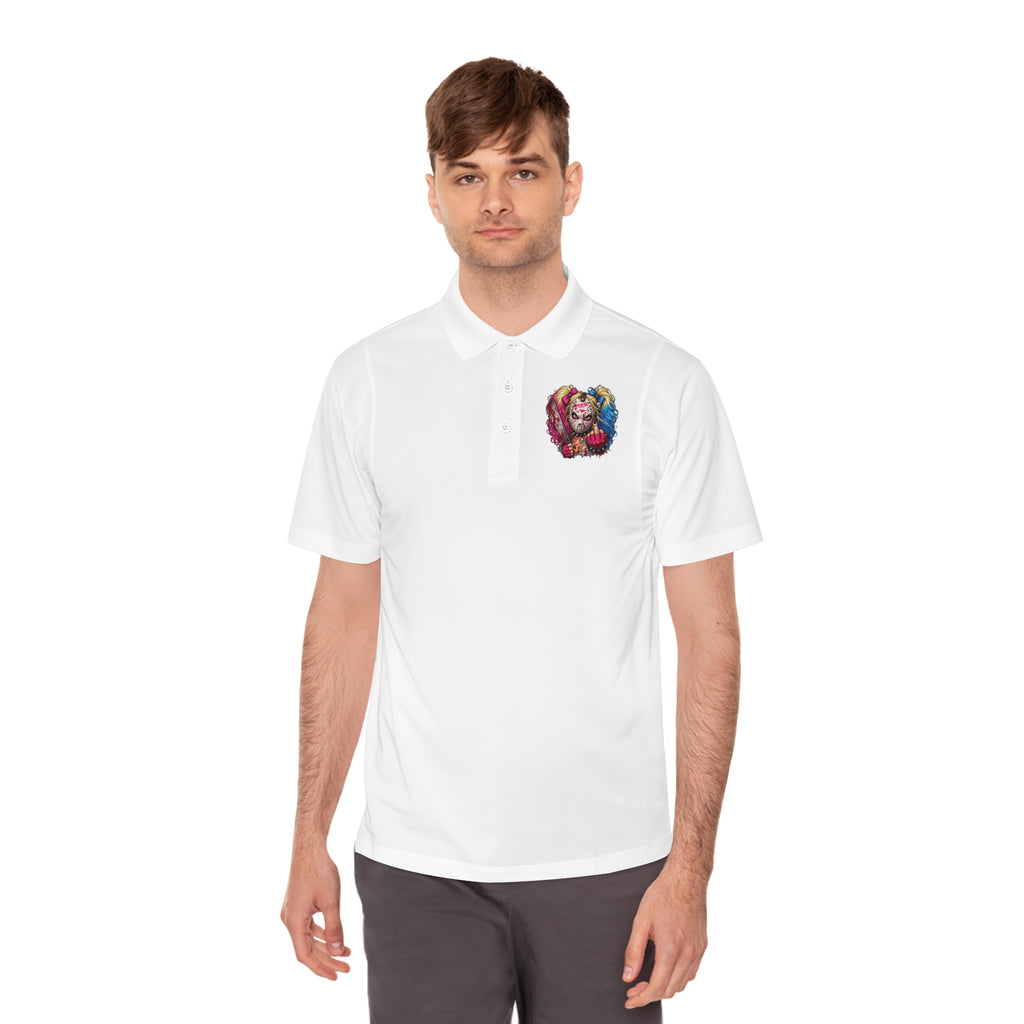 Psycho Slasher Girl Golf Ball – Golf Madness Performance Golf Polo