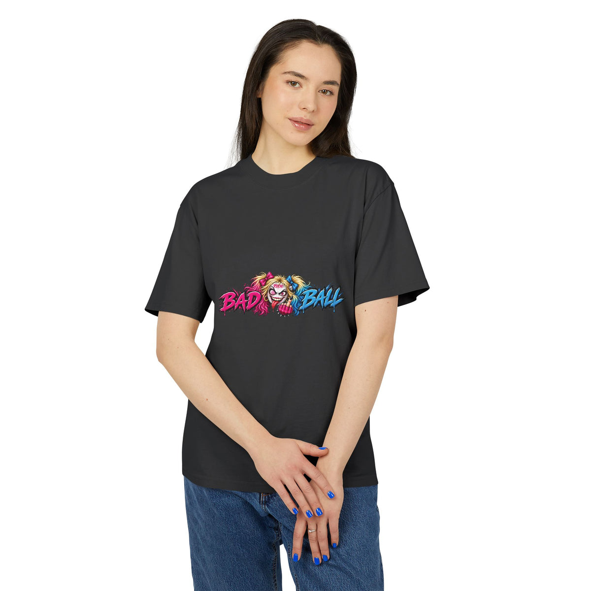 Psycho Girl Golf Ball – Golf Madness Heavy Faded T-Shirt