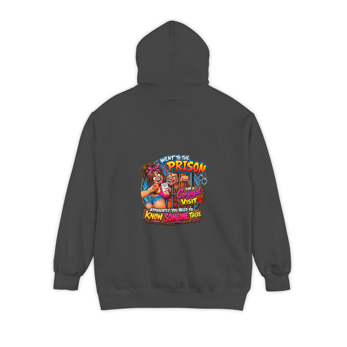 Conjugal Visit – Total Madness Garment-Dyed Pullover Hoodie