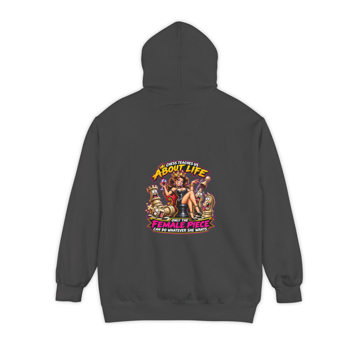 Chess Madness – Total Madness Garment-Dyed Pullover Hoodie