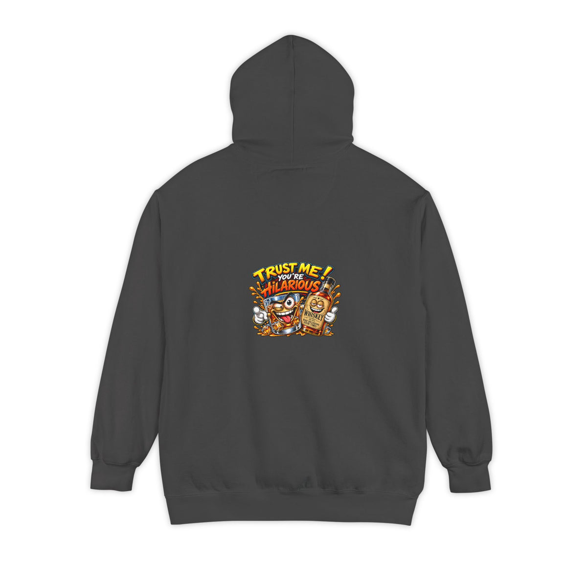 Whiskey – Total Madness Garment-Dyed Pullover Hoodie