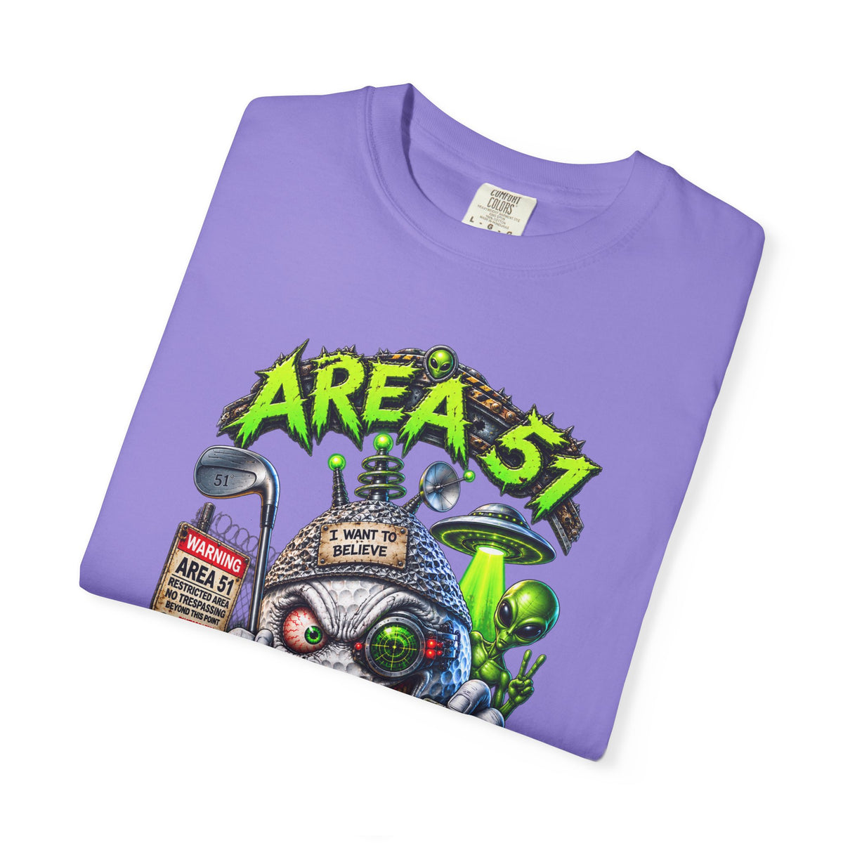 Golf Madness – Area 51 Golf Ball Vertical Edition 👽⛳