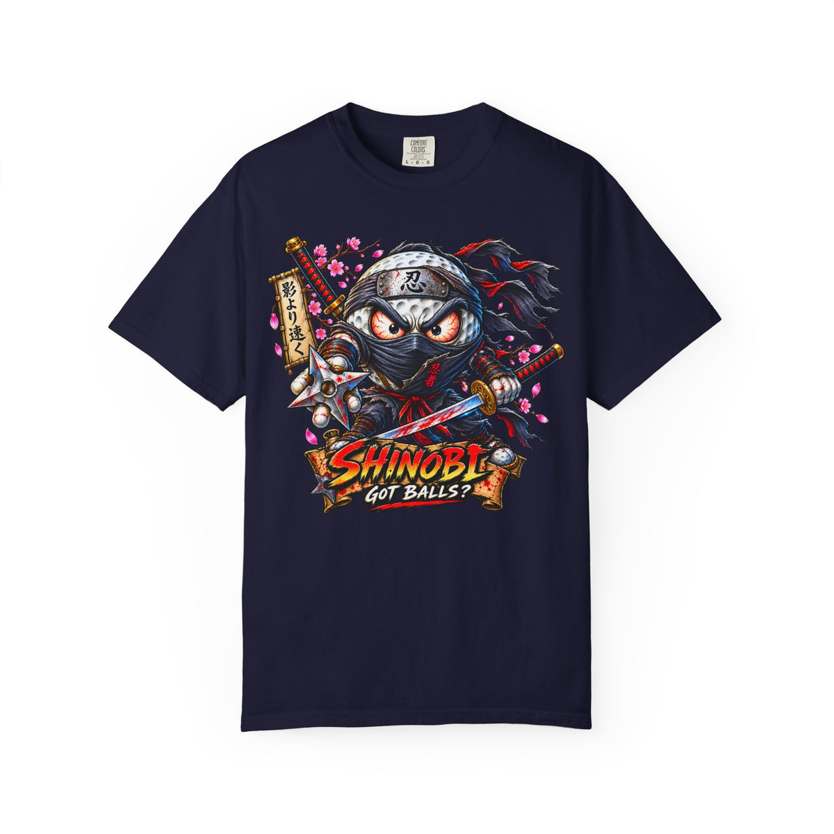 Golf Madness – Shinobi Golf Ball T-Shirt 🥷