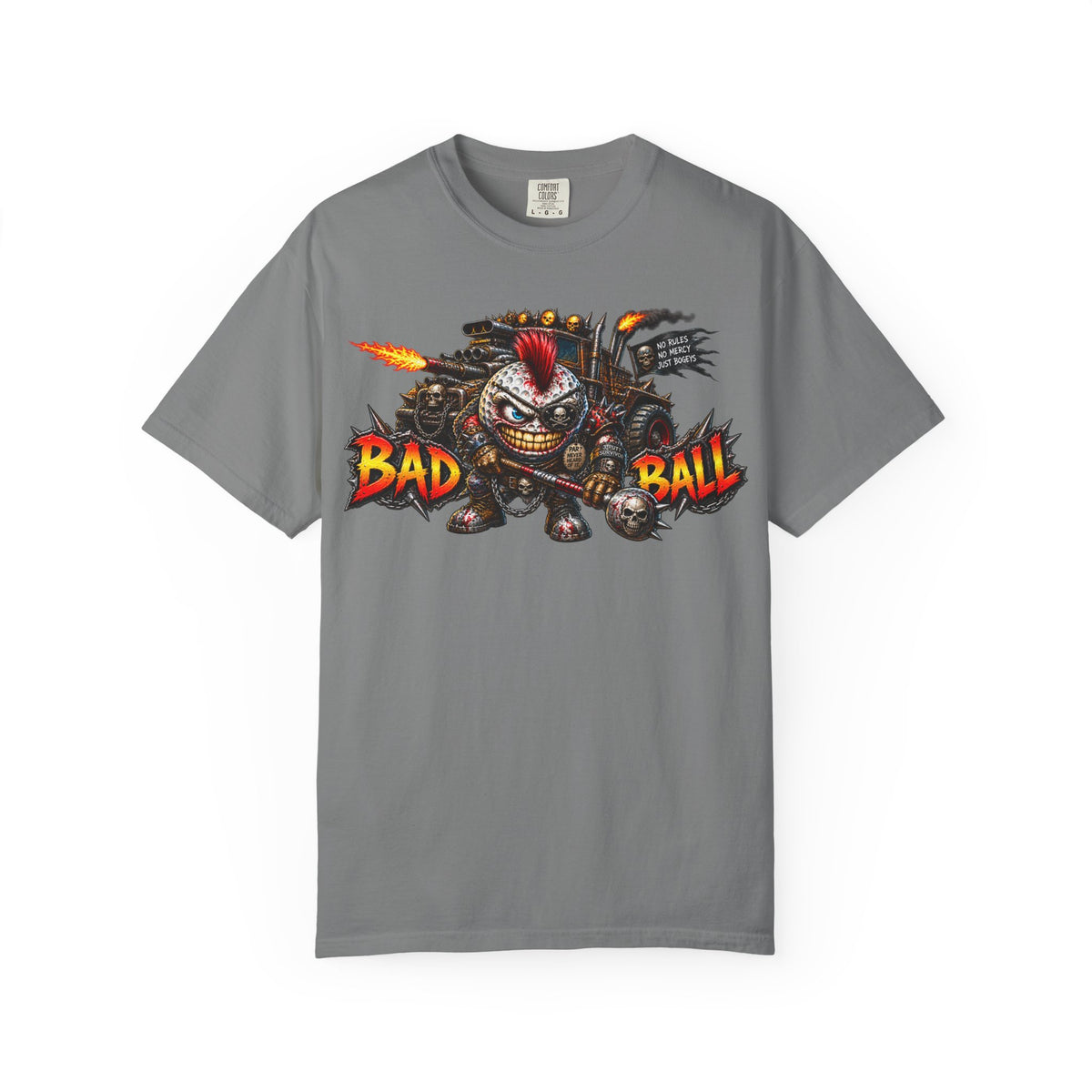 Golf Madness – Wasteland Warrior Golf Ball T-Shirt
