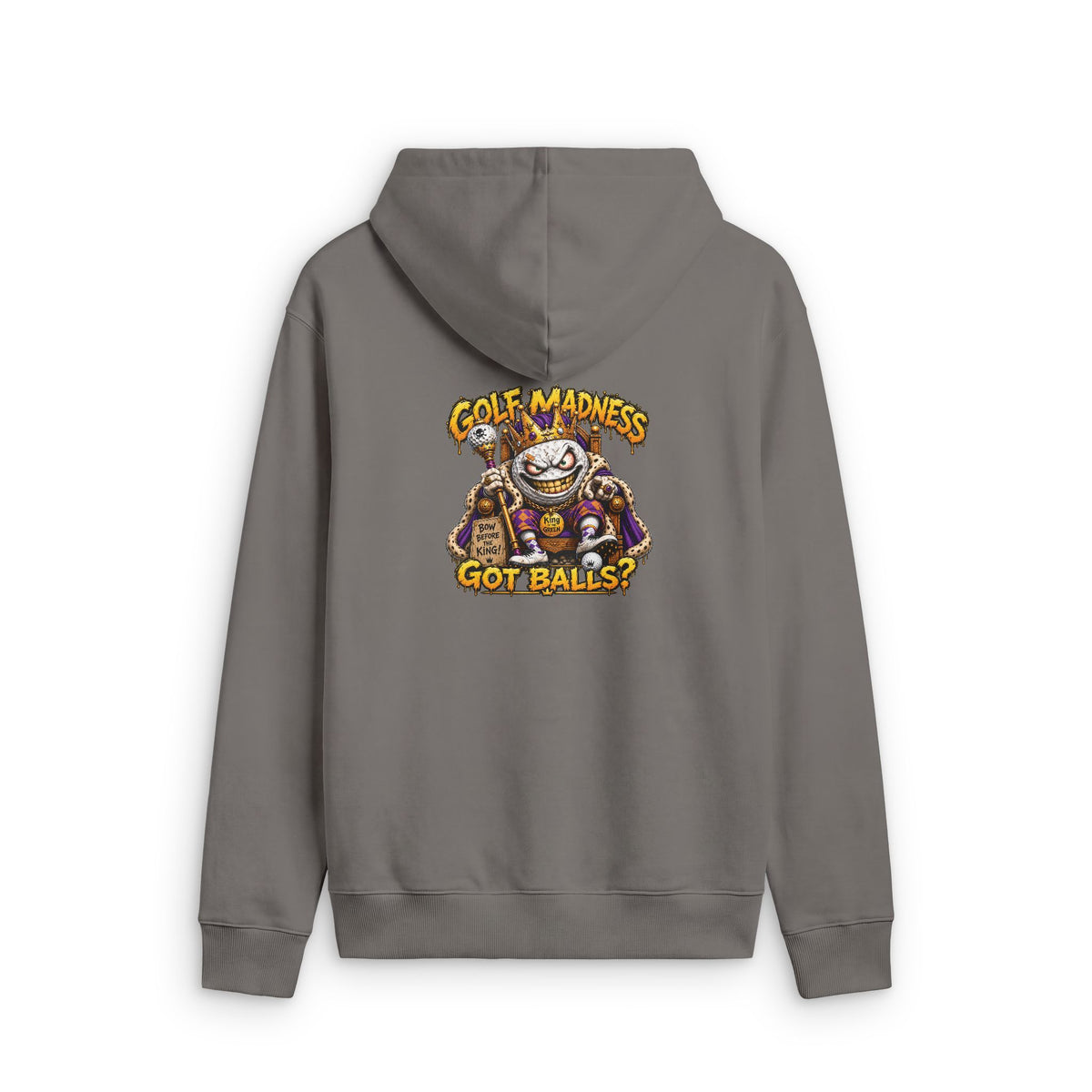 King Golf Ball – Golf Madness Faded Zip Hoodie