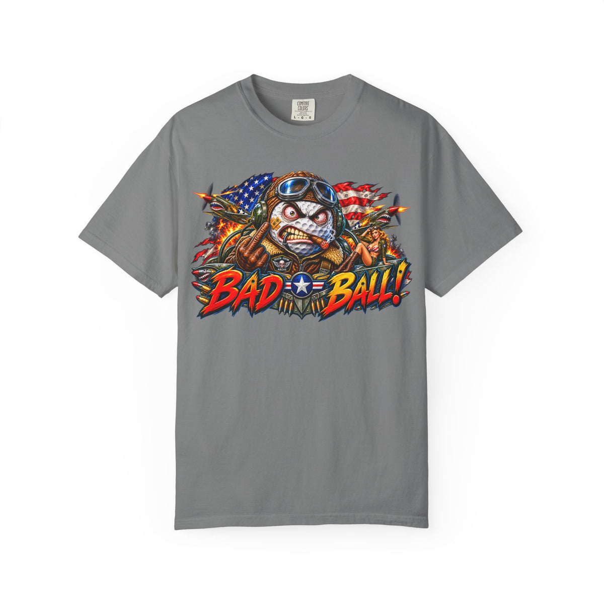 Golf Madness – Air Force Flying Ace Golf Ball T-Shirt