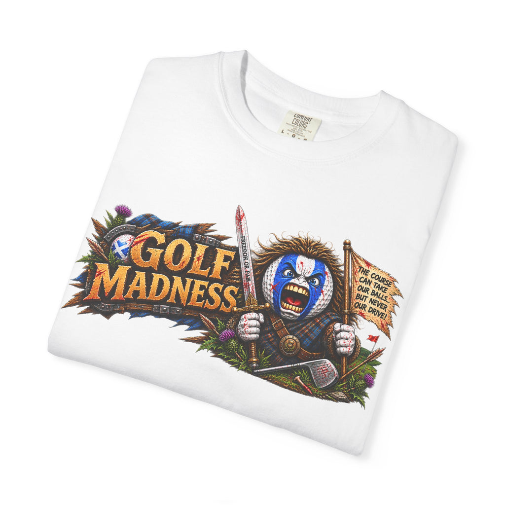 Golf Madness – Highland Warrior Golf Ball Horizontal Edition