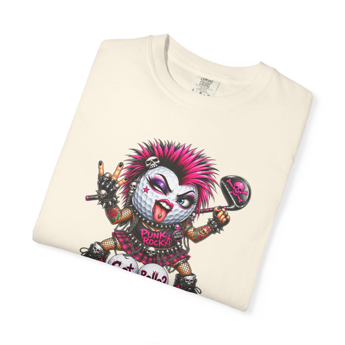 Punk Rock Golfer Girl Golf Ball – Golf Madness