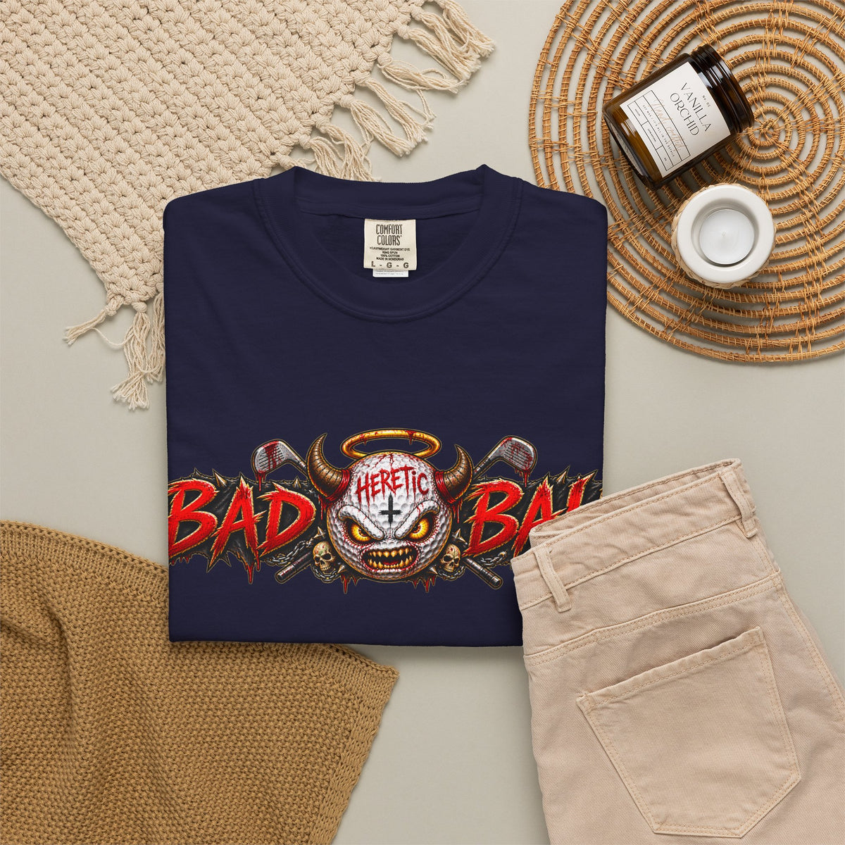 Golf Madness – Heretic Golf Ball T-Shirt