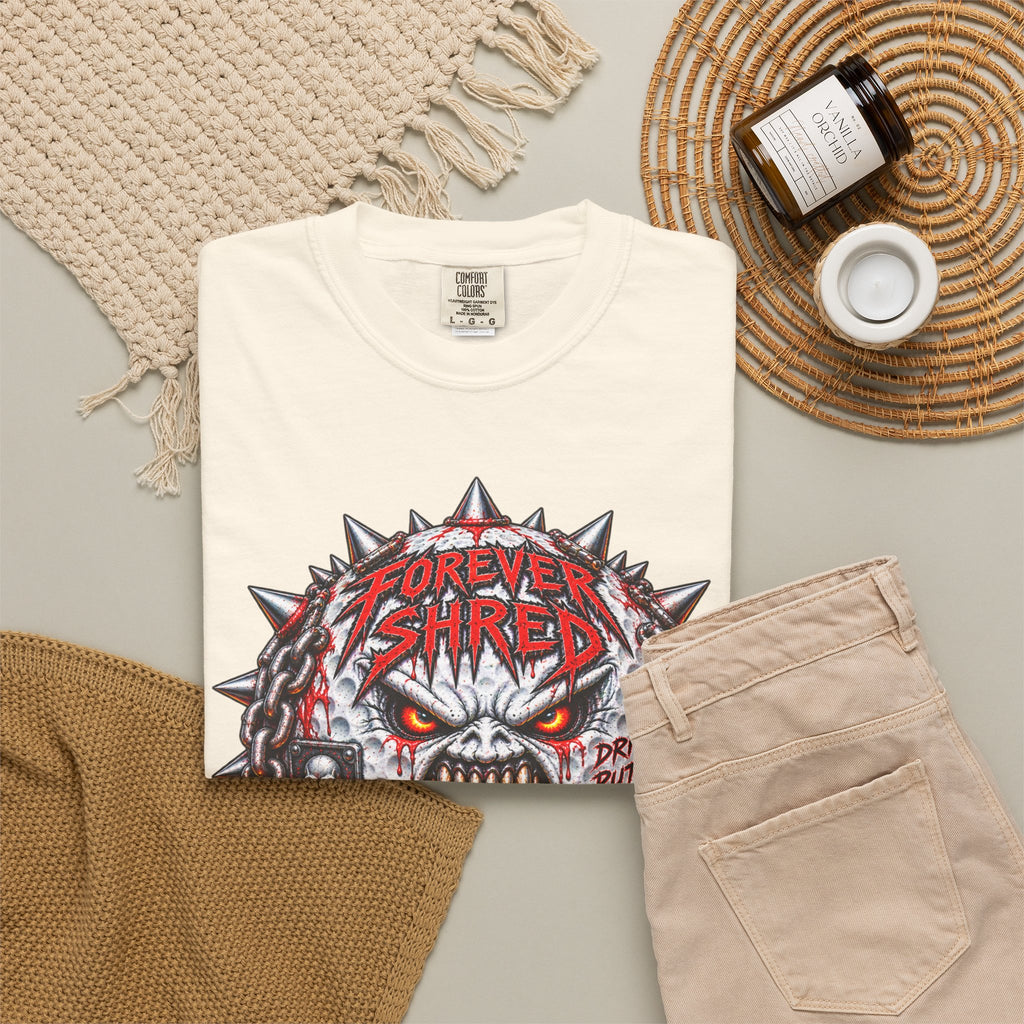 Golf Madness – Heavy Metal Golf Ball T-Shirt 🤘