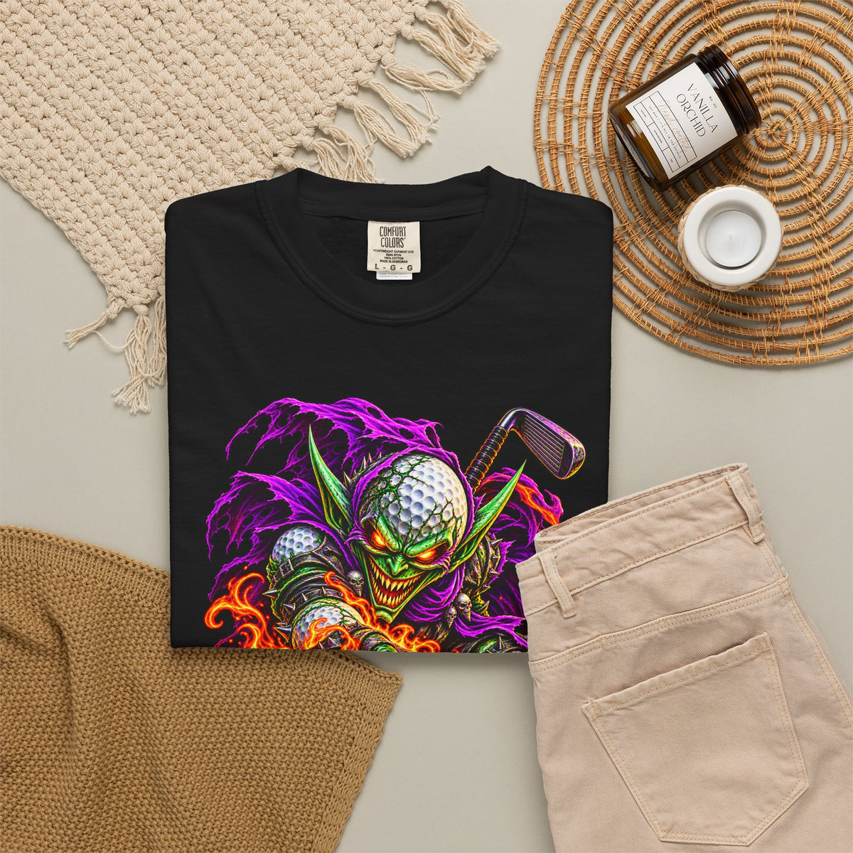 Pumpkin Madness – Golf Madness Comfort Colors 1717 T-Shirt