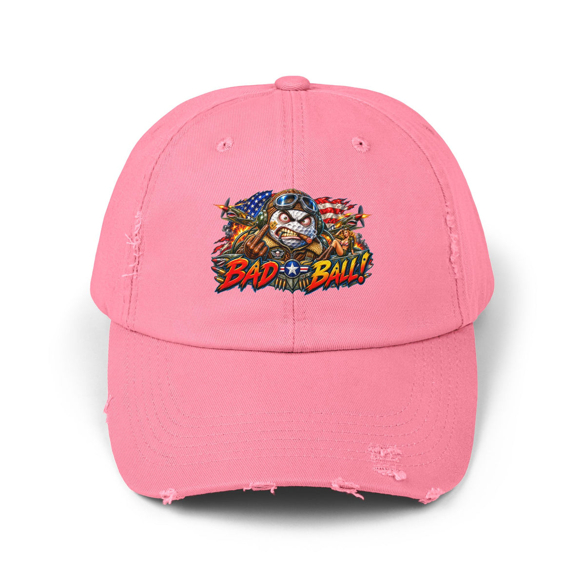 Air Force Flying Ace Golf Ball – Golf Madness Distressed Dad Hat