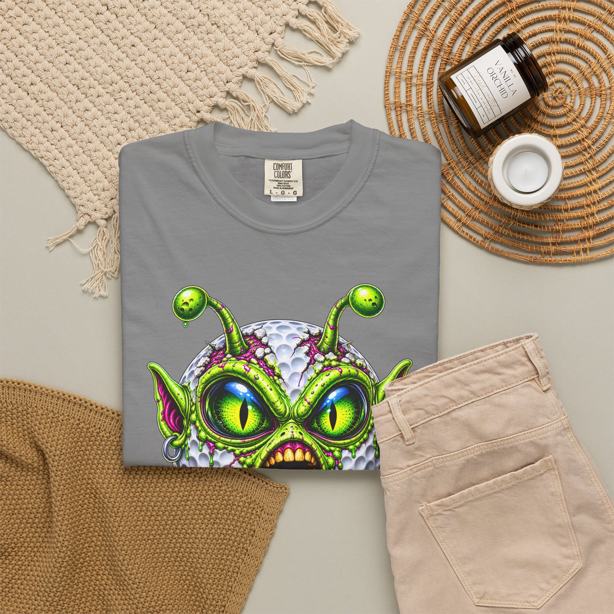 Alien Face Golf Ball – Golf Madness